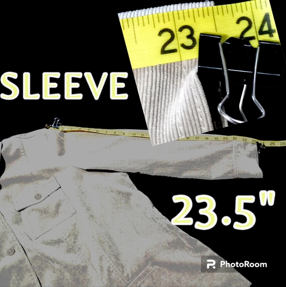 Croft & Barrow Women’s 2XL Tan Corduroy Lightweight Jacket - Picture 5 of 16